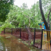 The playground at Milton Park, 28 January 2013.