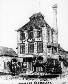 The Castlemaine Brewery at Milton in 1879.