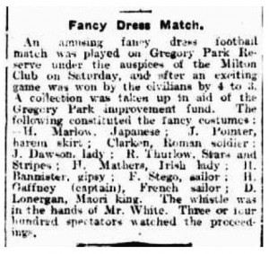 Clipping from The Brisbane Courier, 1 May 1911, p5. (Trove)