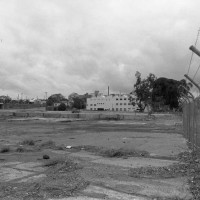 The site in 1980 after the transport depot had closed.