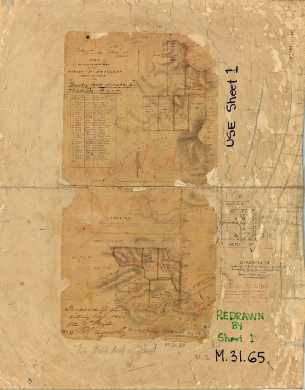 Survey Plan M.31.65 (Sheet 2), held by the Queensland Museum of Lands, Mapping and Surveying. This is the original version of the plan.