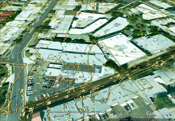 The path of Milton Drain as depicted on the City Council's 'Detail Plans' from the 1930s.