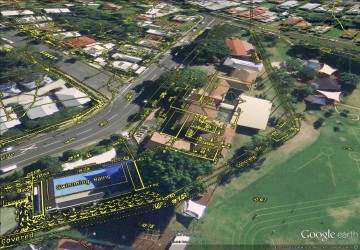 Milton State School as depicted on the City Council's 'Detail Plans' from the 1930s