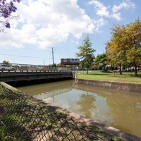 The Western Creek Bridge on Milton Road