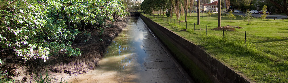 Toowong Creek and Milton Drain