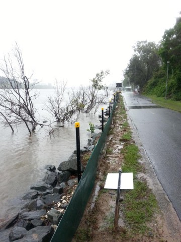 The Brisbane River at Auchenflower, 27 January 2013.