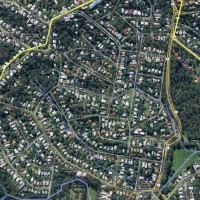 The subcatchments bounded by Simpsons Road and Boundary Road